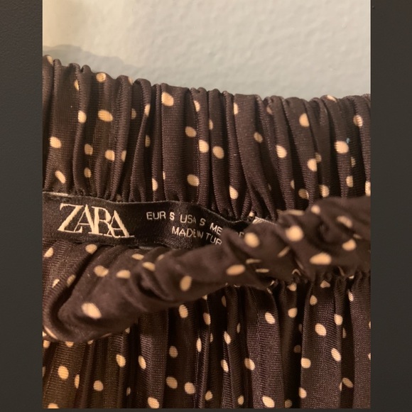 Zara long B&W polka dot - Picture 4 of 4